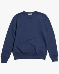 Merz b. Schwanen 3M46 10oz Vintage Loopback Fleece Sweatshirt - Ink Blue