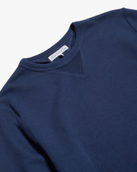 Merz b. Schwanen 3M46 10oz Vintage Loopback Fleece Sweatshirt - Ink Blue