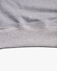 Merz b. Schwanen 3M46 10oz Vintage Loopback Fleece Sweatshirt - Grey Melange