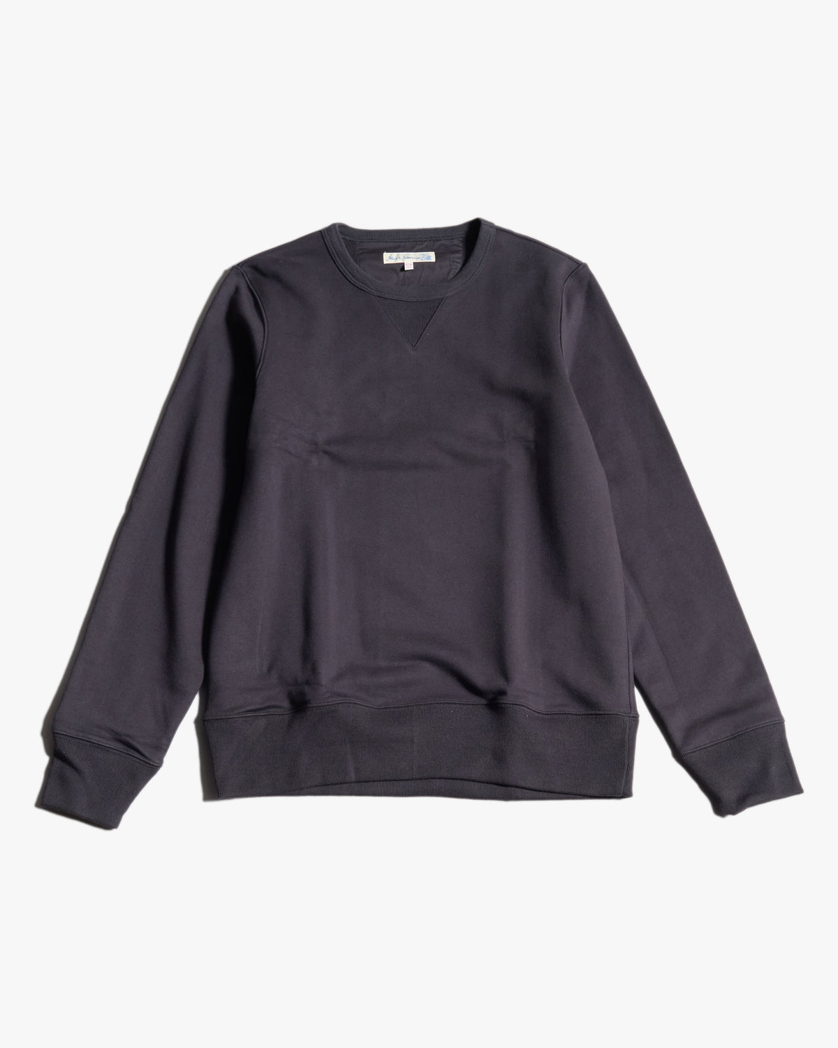 Merz b. Schwanen Originals 3S48 Classic Fit Heavyweight Sweatshirt - Dark Navy | Merz b. Schwanen Sweaters & Knitwear | Jeanstore