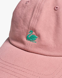 Merz b. Schwanen CAP01 Swan Logo Cap - Rosewood / Nature