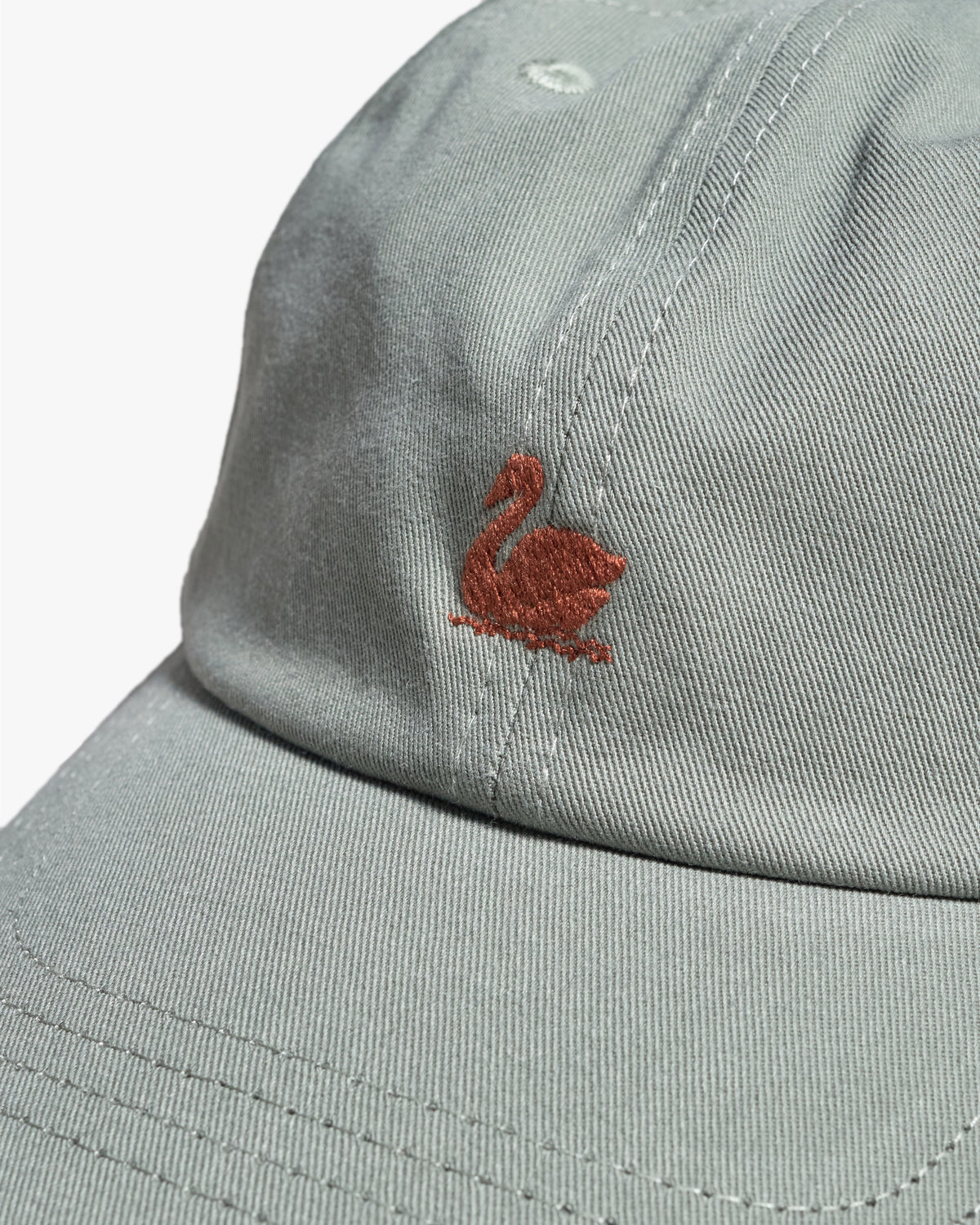 Merz b. Schwanen CAP01 Swan Logo Cap - Light Army / Nut