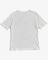 Merz b. Schwanen CASHTEE01 Premium Cotton & Cashmere Tee - Nature | Merz b. Schwanen T Shirts | JEANSTORE