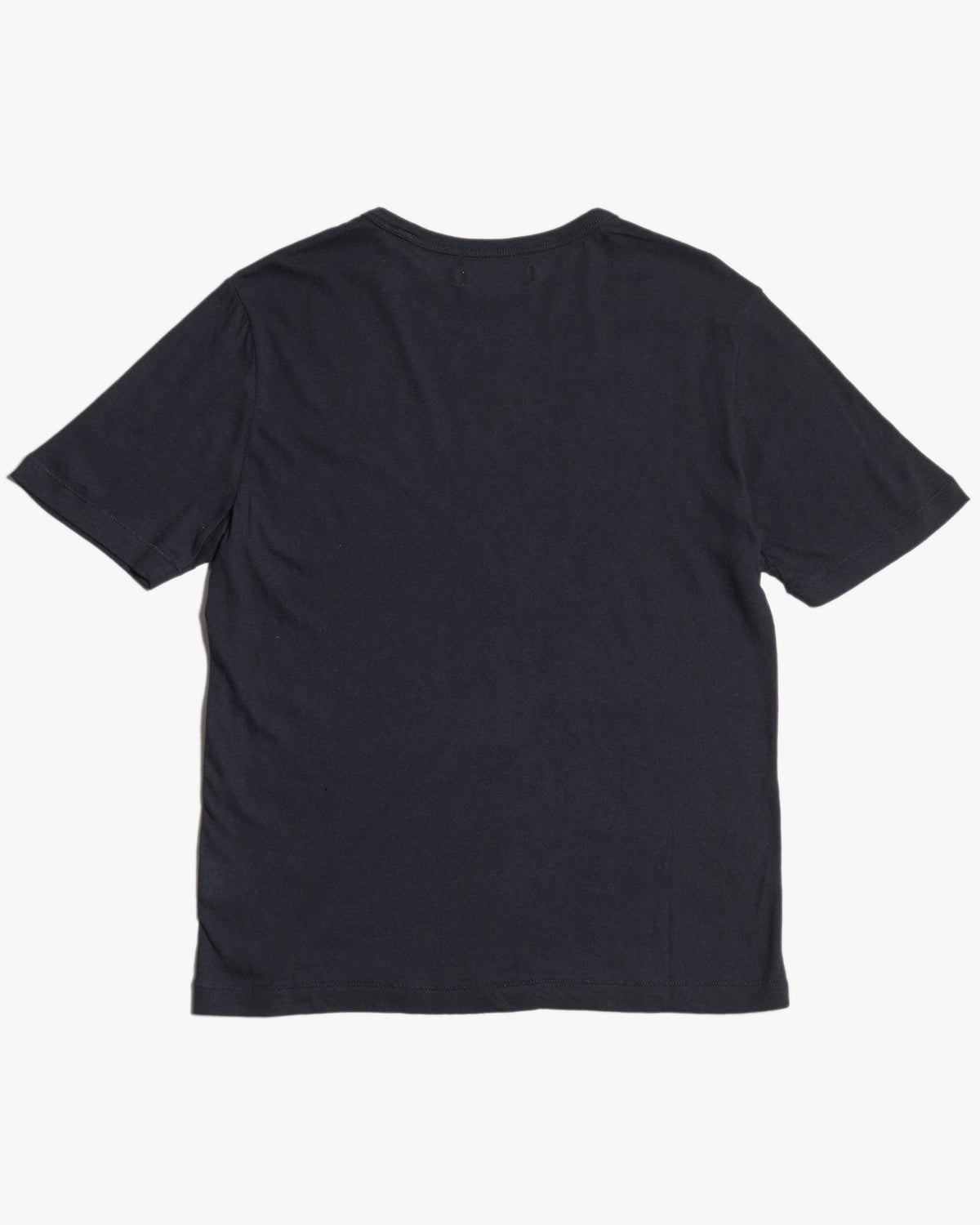 Merz b. Schwanen CASHTEE01 Premium Cotton & Cashmere Tee - Deep Black