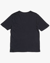 Merz b. Schwanen CASHTEE01 Premium Cotton & Cashmere Tee - Deep Black