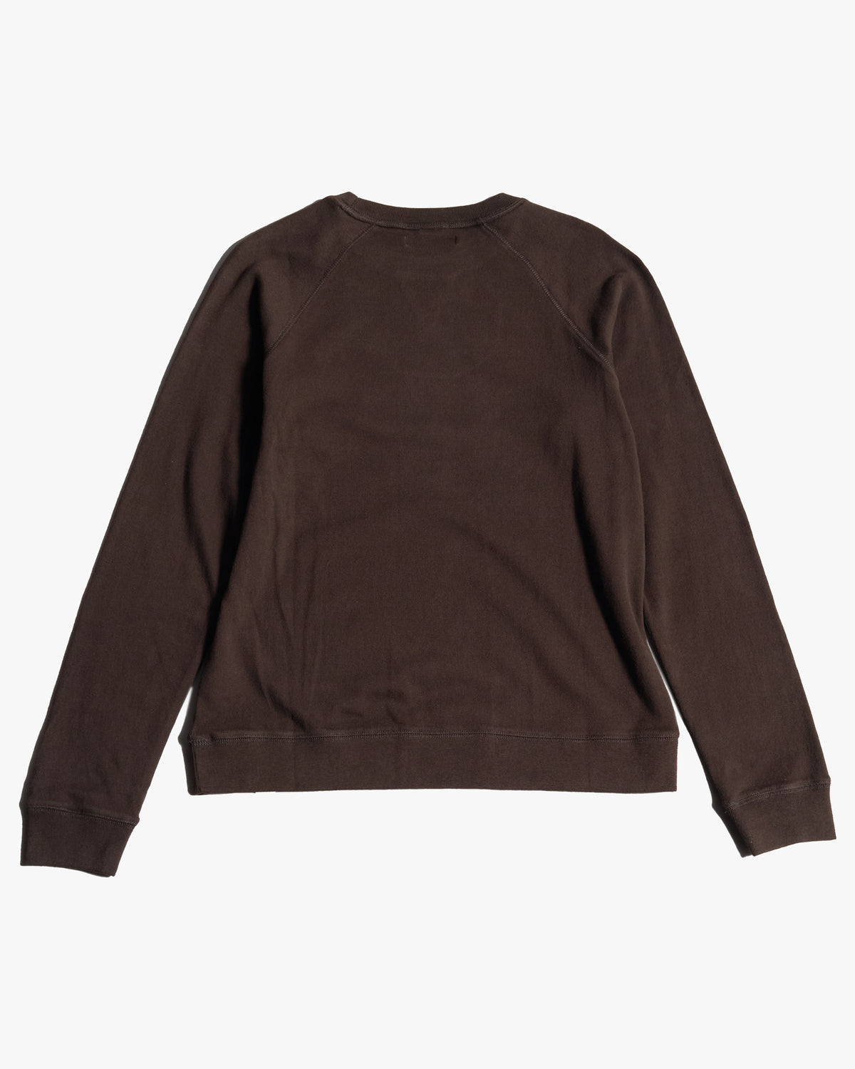 Merz b. Schwanen EASYCREW01 Relaxed Fit Sweatshirt - Espresso | Merz b. Schwanen Sweaters & Knitwear | Jeanstore