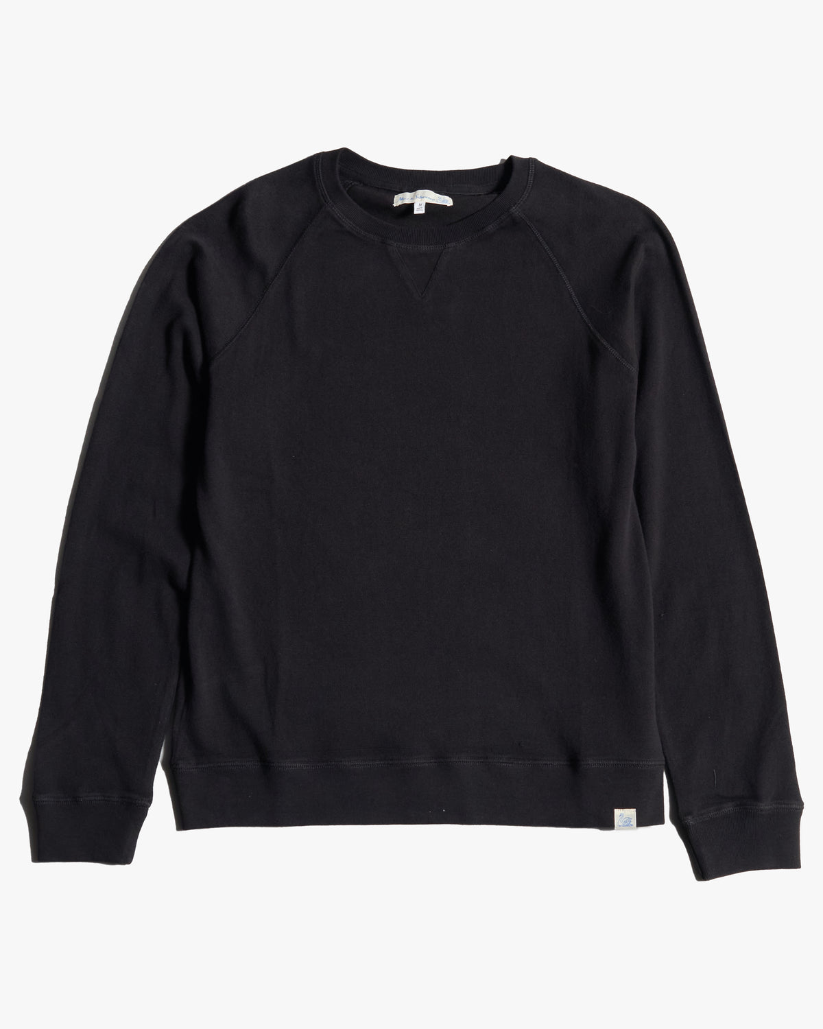 Merz b. Schwanen EASYCREW01 Relaxed Fit Sweatshirt - Deep Black