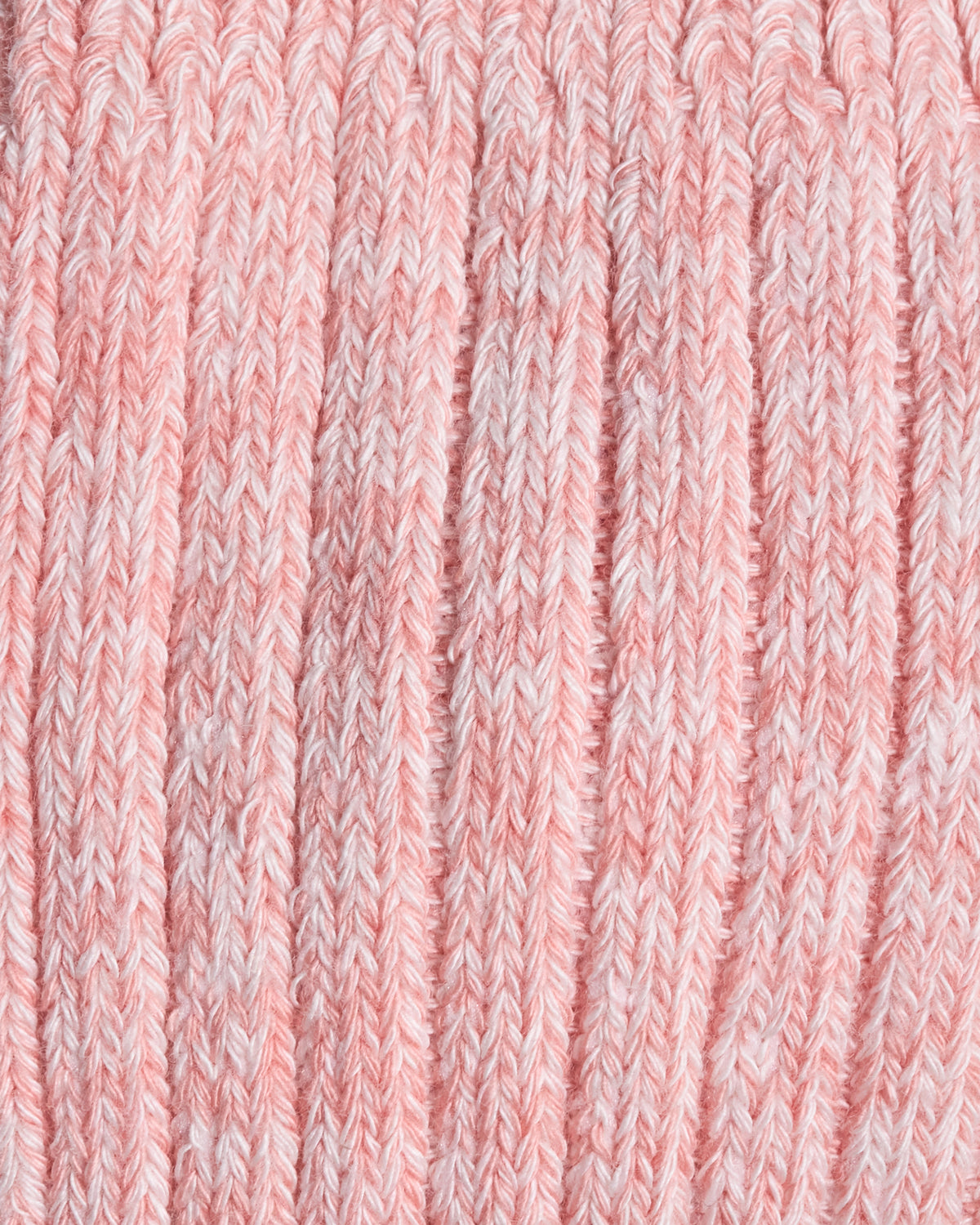 Merz b. Schwanen GS07 Melange Cotton Socks - Peach / Nature | Merz b. Schwanen Socks | JEANSTORE