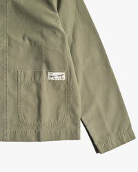 Merz b. Schwanen JKT08SC Cropped Workers Jacket - Army | Merz b. Schwanen Jackets & Coats | Jeanstore