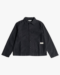 Merz b. Schwanen JKT08SC Cropped Workers Jacket - Storm Black | Merz b. Schwanen Jackets & Coats | Jeanstore