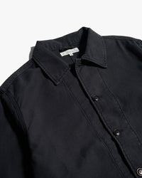 Merz b. Schwanen JKT08SC Cropped Workers Jacket - Storm Black | Merz b. Schwanen Jackets & Coats | Jeanstore