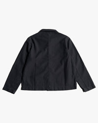 Merz b. Schwanen JKT08SC Cropped Workers Jacket - Storm Black | Merz b. Schwanen Jackets & Coats | Jeanstore