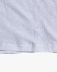 Merz b. Schwanen LINEN02 Relaxed Linen-Cotton Polo Shirt - White | Merz b. Schwanen Polo Shirts | JEANSTORE
