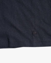 Merz b. Schwanen LINEN02 Relaxed Linen-Cotton Polo Shirt - Deep Black | Merz b. Schwanen Polo Shirts | JEANSTORE