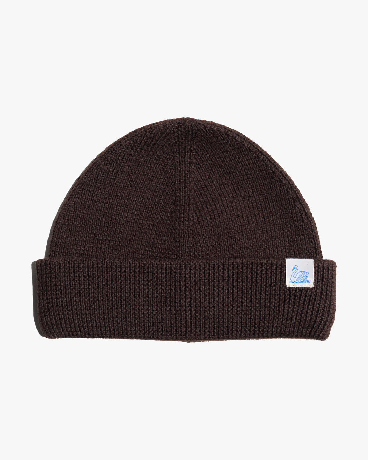 Merz b. Schwanen Good Basics MWBN05 Merino Wool Watch Cap - Coffee | Merz b. Schwanen Hats | Jeanstore