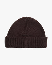 Merz b. Schwanen Good Basics MWBN05 Merino Wool Watch Cap - Coffee | Merz b. Schwanen Hats | Jeanstore