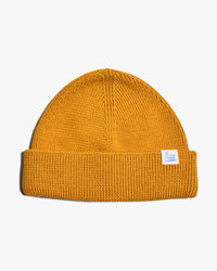 Merz b. Schwanen Good Basics MWBN05 Merino Wool Watch Cap - Honey | Merz b. Schwanen Hats | Jeanstore