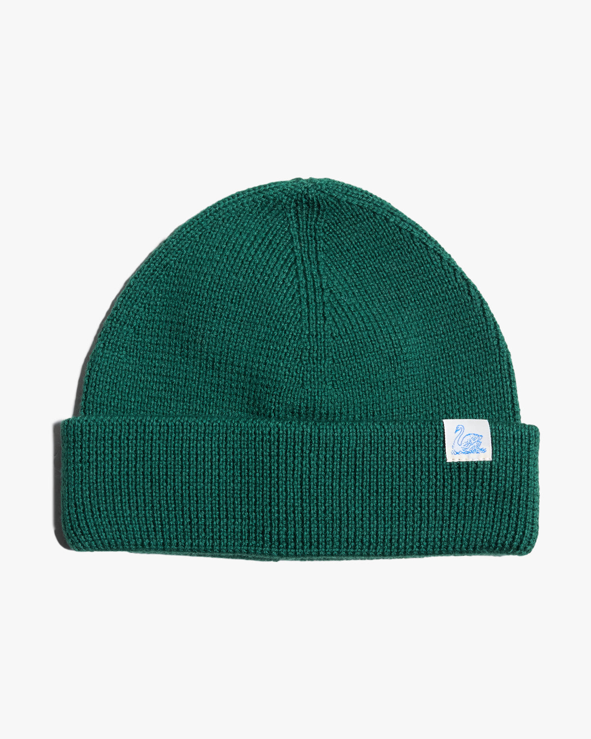 Merz b. Schwanen Good Basics MWBN05 Merino Wool Watch Cap - Moss | Merz b. Schwanen Hats | Jeanstore