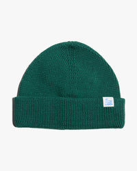 Merz b. Schwanen Good Basics MWBN05 Merino Wool Watch Cap - Moss | Merz b. Schwanen Hats | Jeanstore