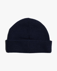 Merz b. Schwanen Good Basics MWBN05 Merino Wool Watch Cap - Dark Navy | Merz b. Schwanen Hats | Jeanstore