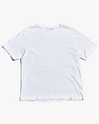 Merz b. Schwanen PIMATEE01 4.1oz Soft Pima Cotton Relaxed Tee - White