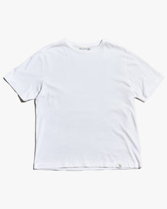 Merz b. Schwanen Good Basics PIMATEE01 4.1oz Soft Pima Cotton Relaxed Tee - White