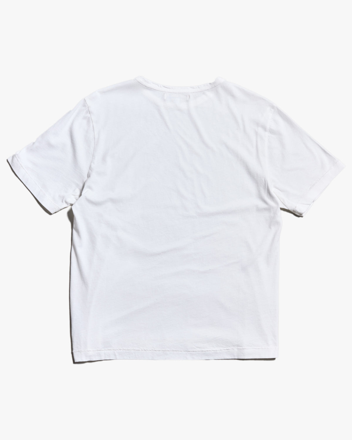 Merz b. Schwanen PIMATEE01 4.1oz Soft Pima Cotton Relaxed Tee - White
