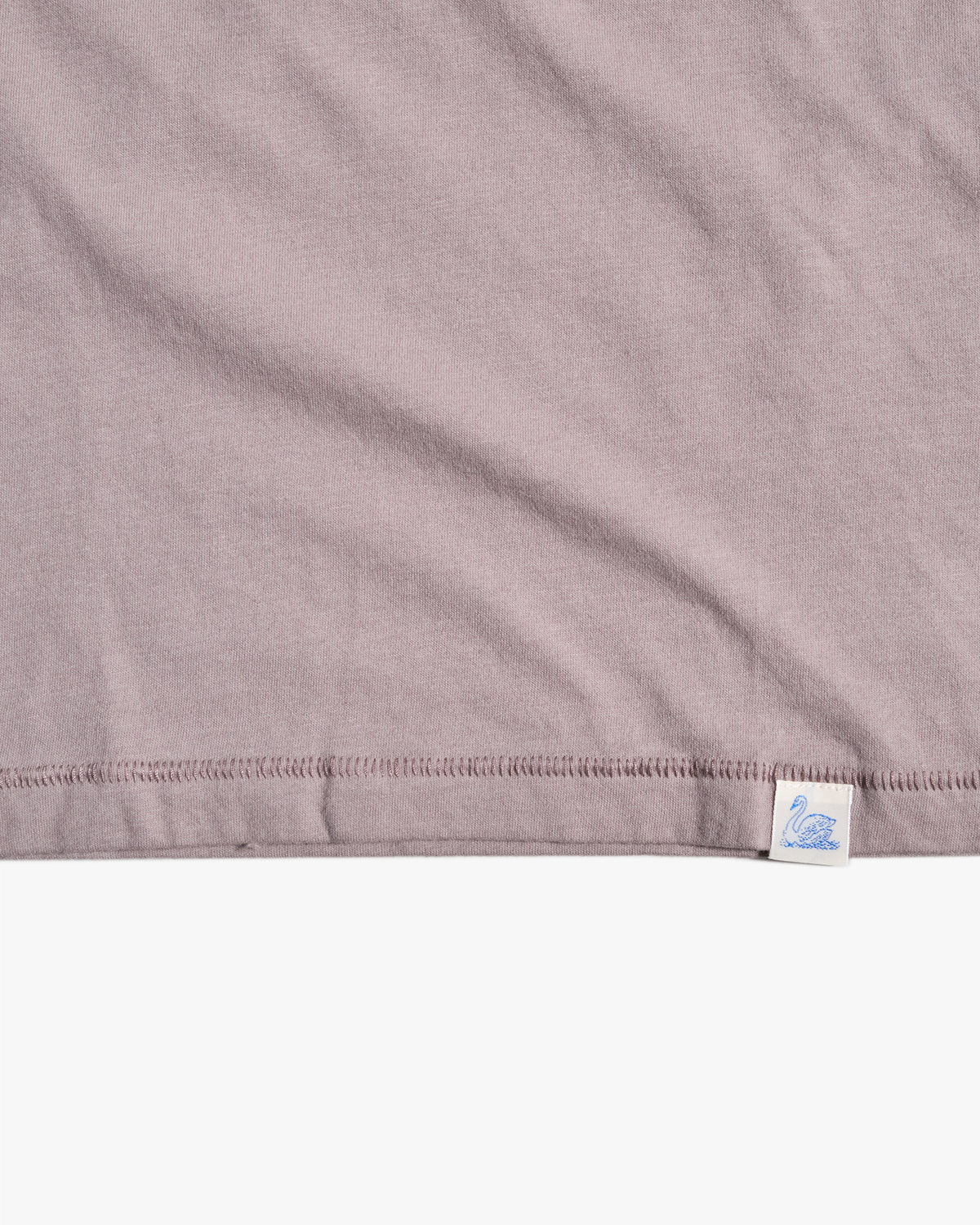 Merz b. Schwanen PIMATEE01 4.1oz Soft Pima Cotton Relaxed Tee - Faded Grain | Merz b. Schwanen T Shirts | JEANSTORE