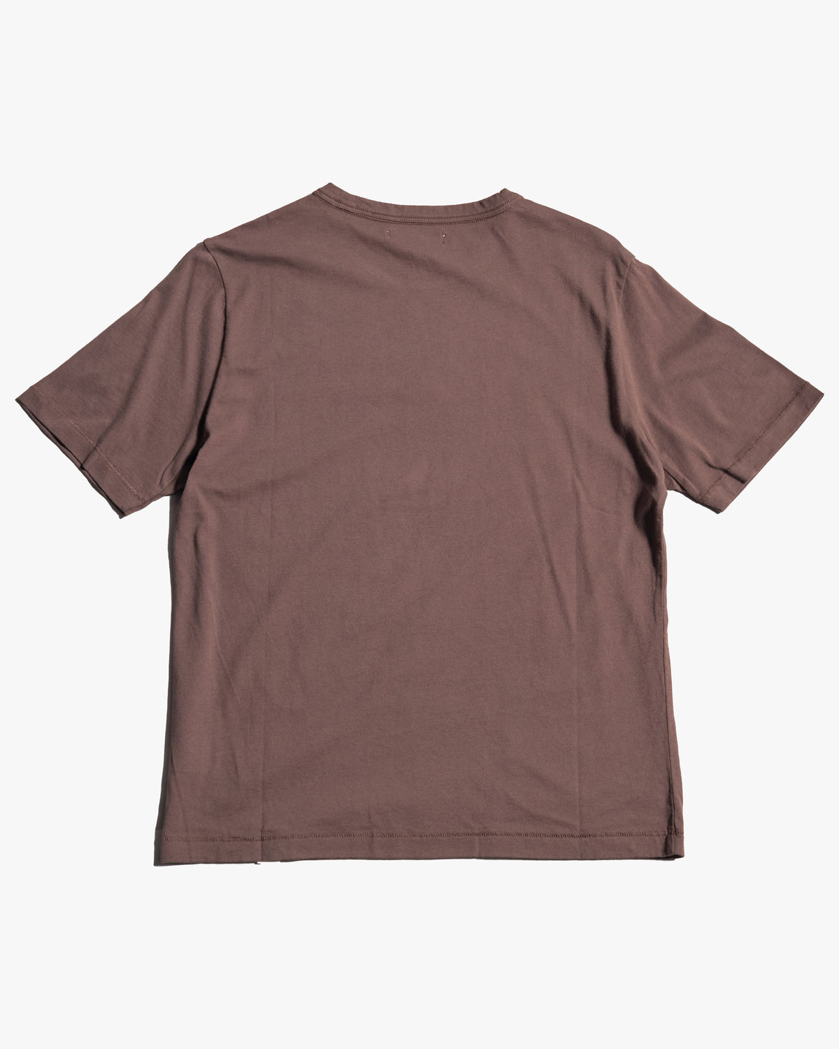 Merz b. Schwanen PIMATEE01 4.1oz Soft Pima Cotton Relaxed Tee - Chocolate | Merz b. Schwanen T Shirts | JEANSTORE