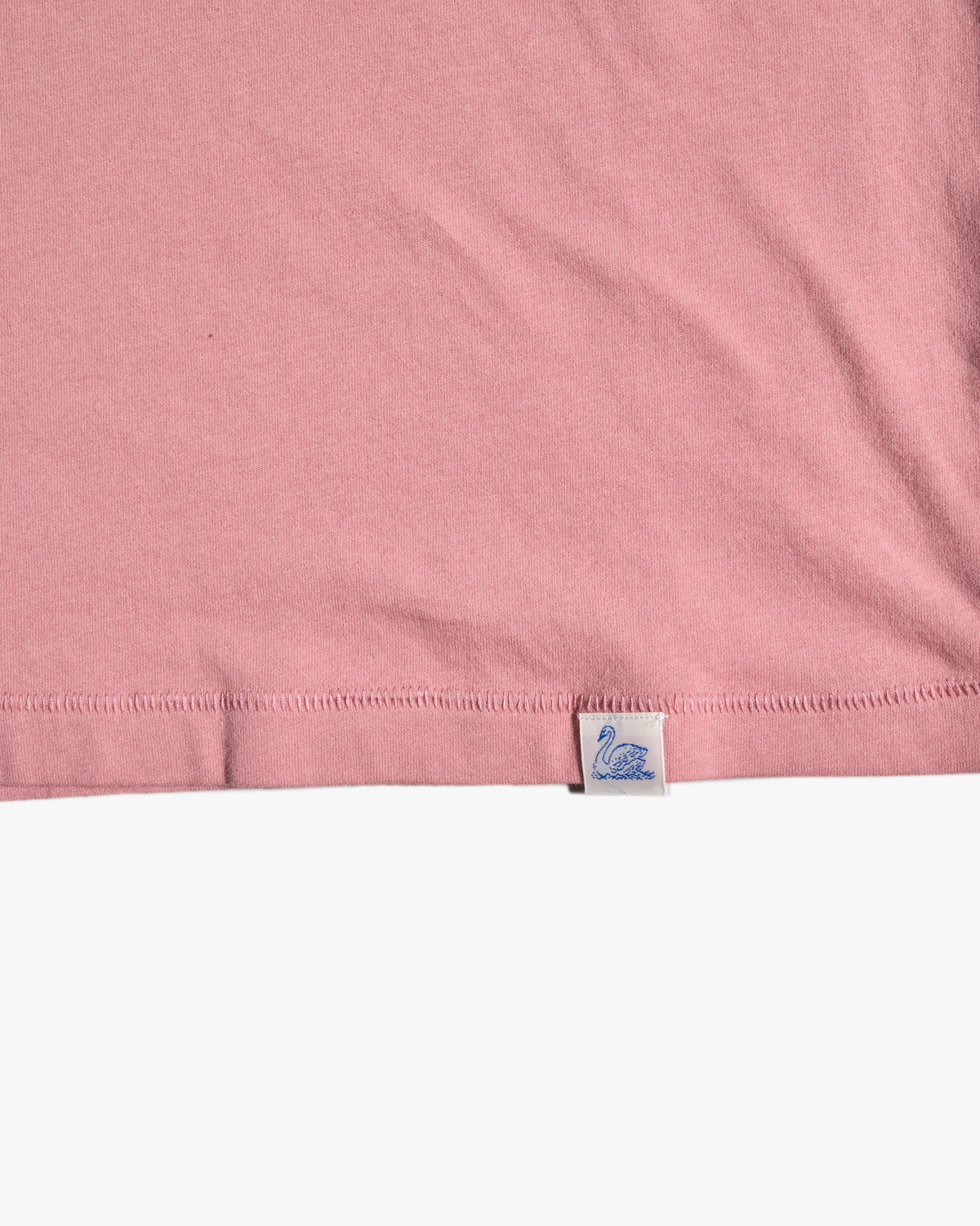 Merz b. Schwanen PIMATEE01 4.1oz Soft Pima Cotton Relaxed Tee - Rosewood