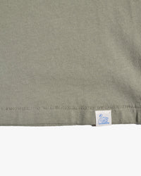 Merz b. Schwanen PIMATEE01 4.1oz Soft Pima Cotton Relaxed Tee - Light Army