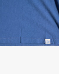 Merz b. Schwanen PIMATEE01 4.1oz Soft Pima Cotton Relaxed Tee - Indigo