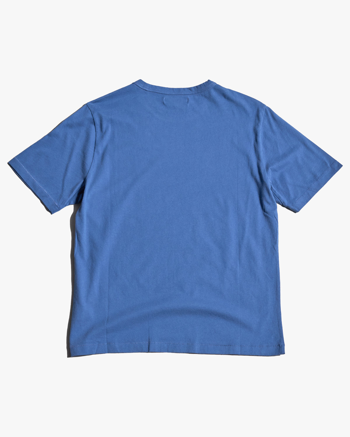 Merz b. Schwanen PIMATEE01 4.1oz Soft Pima Cotton Relaxed Tee - Indigo