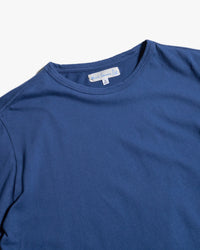 Merz b. Schwanen PIMATEE01 4.1oz Soft Pima Cotton Relaxed Tee - Ink Blue