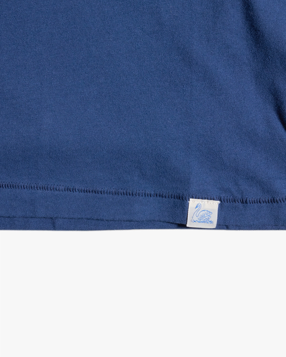Merz b. Schwanen PIMATEE01 4.1oz Soft Pima Cotton Relaxed Tee - Ink Blue