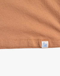 Merz b. Schwanen PIMATEE01 4.1oz Soft Pima Cotton Relaxed Tee - Caramel