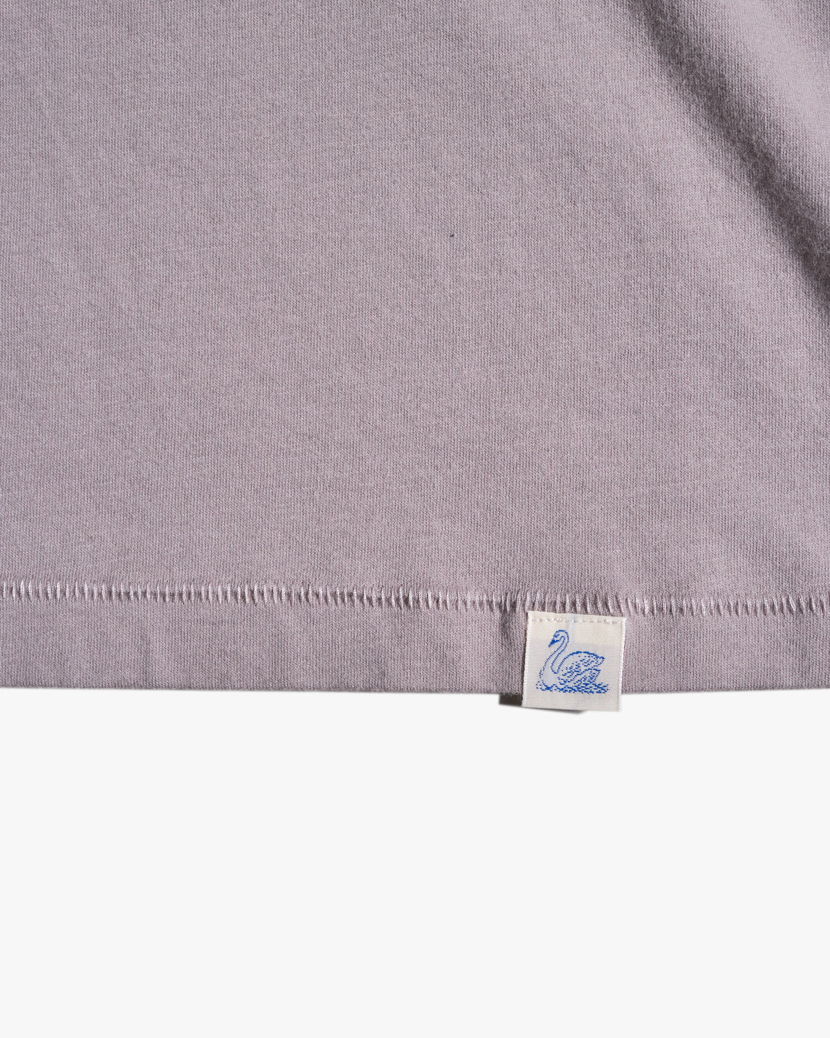 Merz b. Schwanen PIMATEE01 4.1oz Soft Pima Cotton Relaxed Tee - Basalt