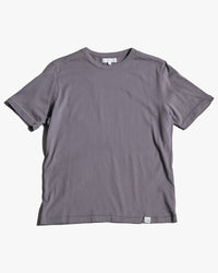 Merz b. Schwanen PIMATEE01 4.1oz Soft Pima Cotton Relaxed Tee - Concrete