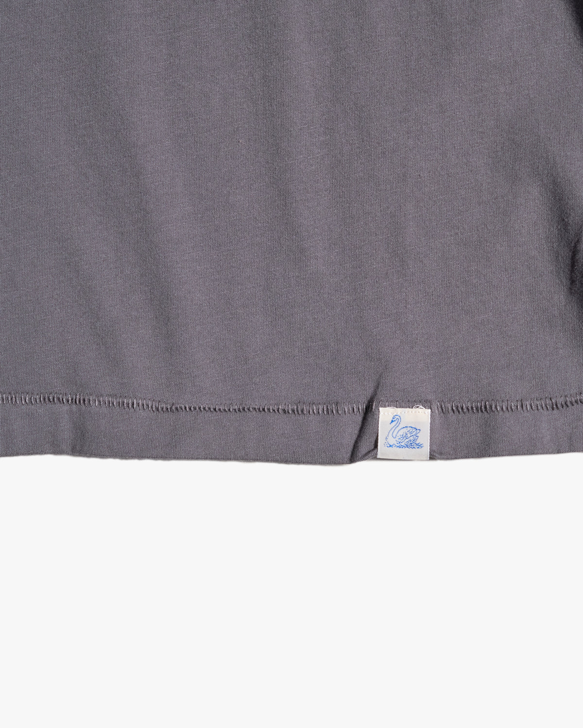 Merz b. Schwanen PIMATEE01 4.1oz Soft Pima Cotton Relaxed Tee - Concrete