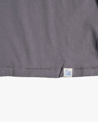 Merz b. Schwanen PIMATEE01 4.1oz Soft Pima Cotton Relaxed Tee - Concrete
