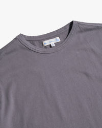 Merz b. Schwanen PIMATEE01 4.1oz Soft Pima Cotton Relaxed Tee - Concrete