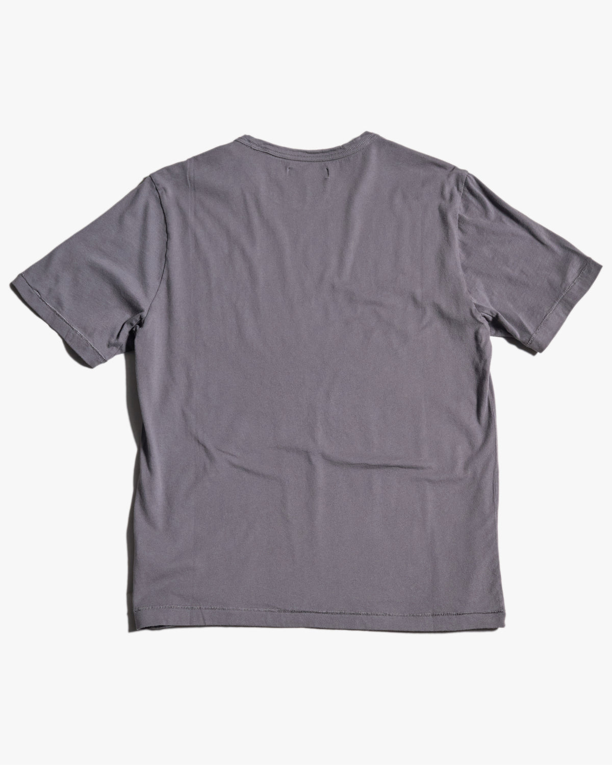 Merz b. Schwanen PIMATEE01 4.1oz Soft Pima Cotton Relaxed Tee - Concrete
