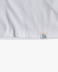 Merz b. Schwanen PIMATEE01V 4.1oz Soft Pima Cotton Relaxed V-Neck Tee - White | Merz b. Schwanen T Shirts | JEANSTORE