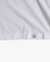 Merz b. Schwanen POLO01 Cotton Jersey S/S Polo Shirt - White