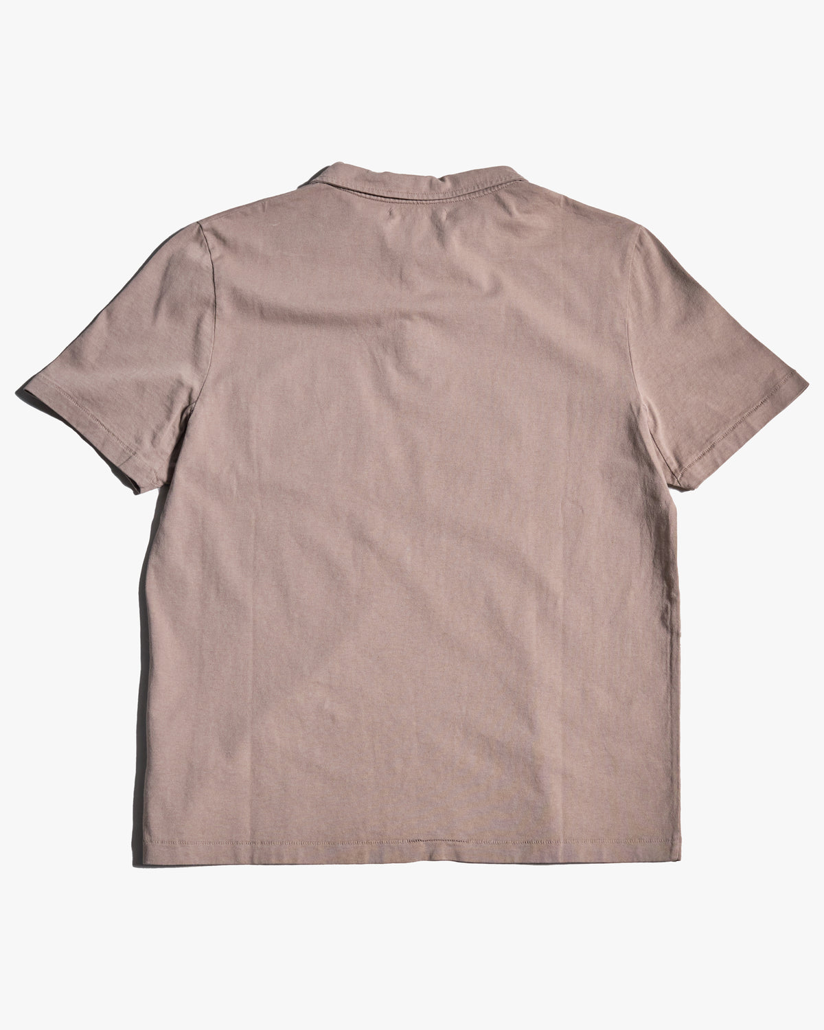 Merz b. Schwanen POLO01 Cotton Jersey S/S Polo Shirt - Faded Grain | Merz b. Schwanen Polo Shirts | JEANSTORE