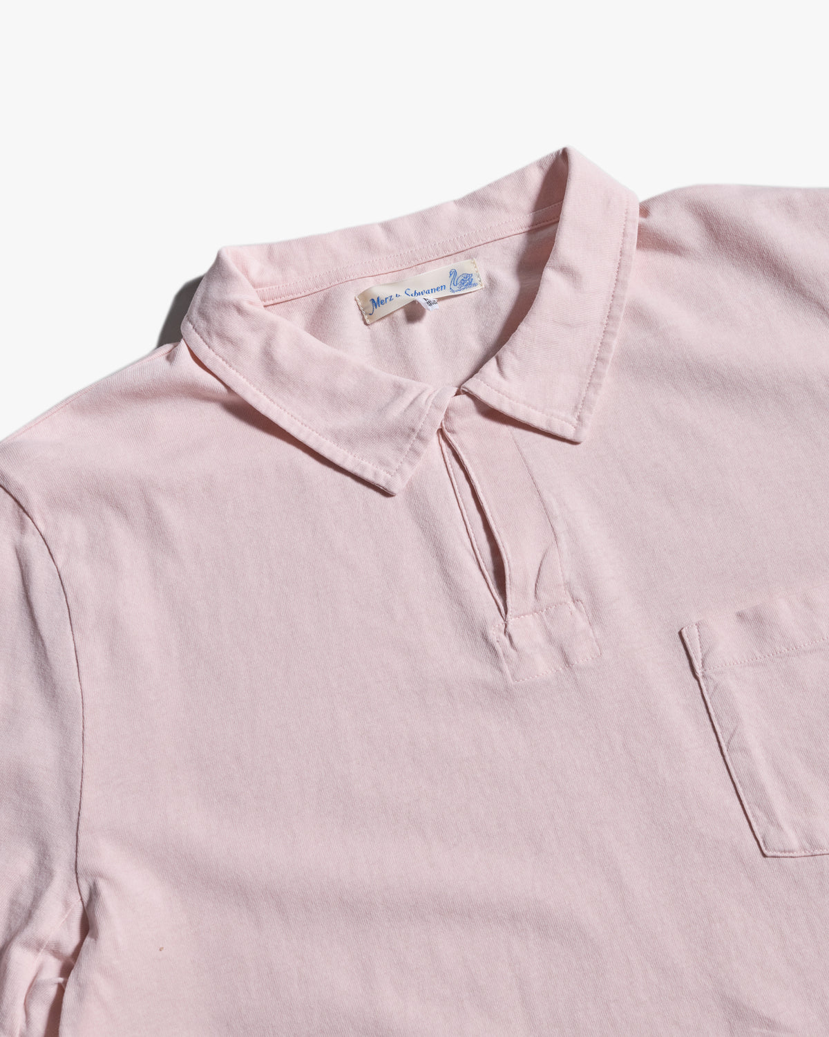 Merz b. Schwanen POLO01 Cotton Jersey S/S Polo Shirt - Shell