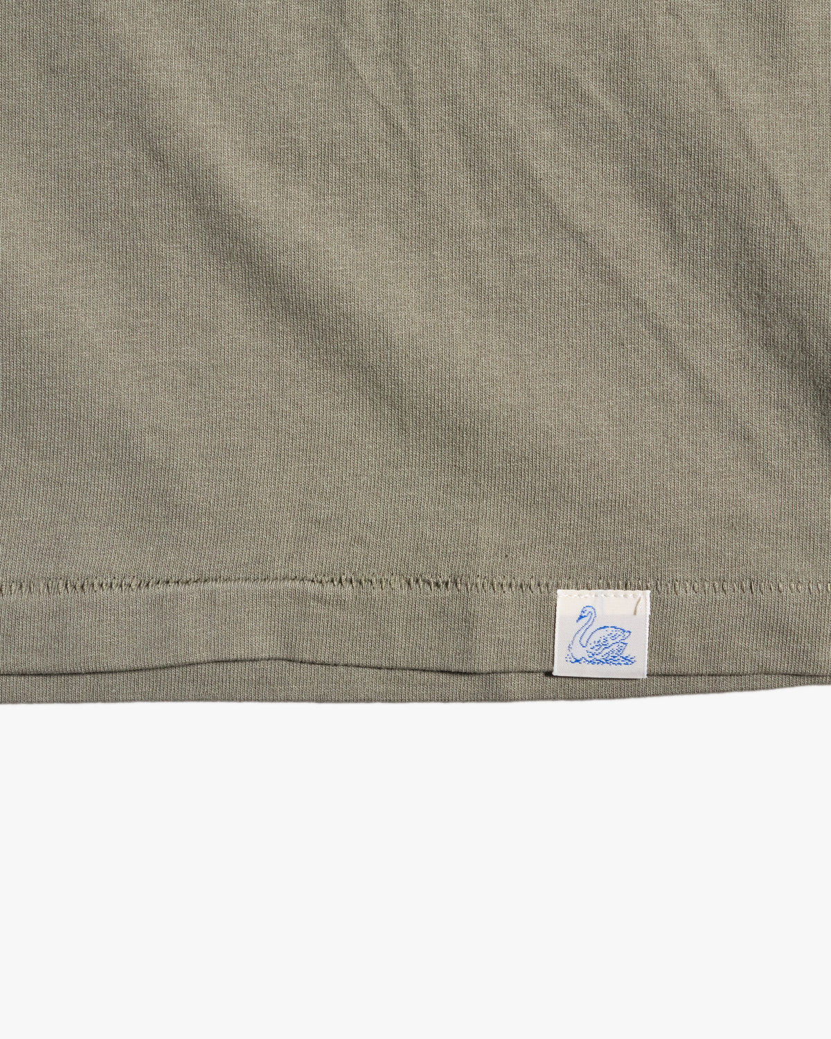Merz b. Schwanen POLO01 Cotton Jersey S/S Polo Shirt - Light Army | Merz b. Schwanen Polo Shirts | JEANSTORE