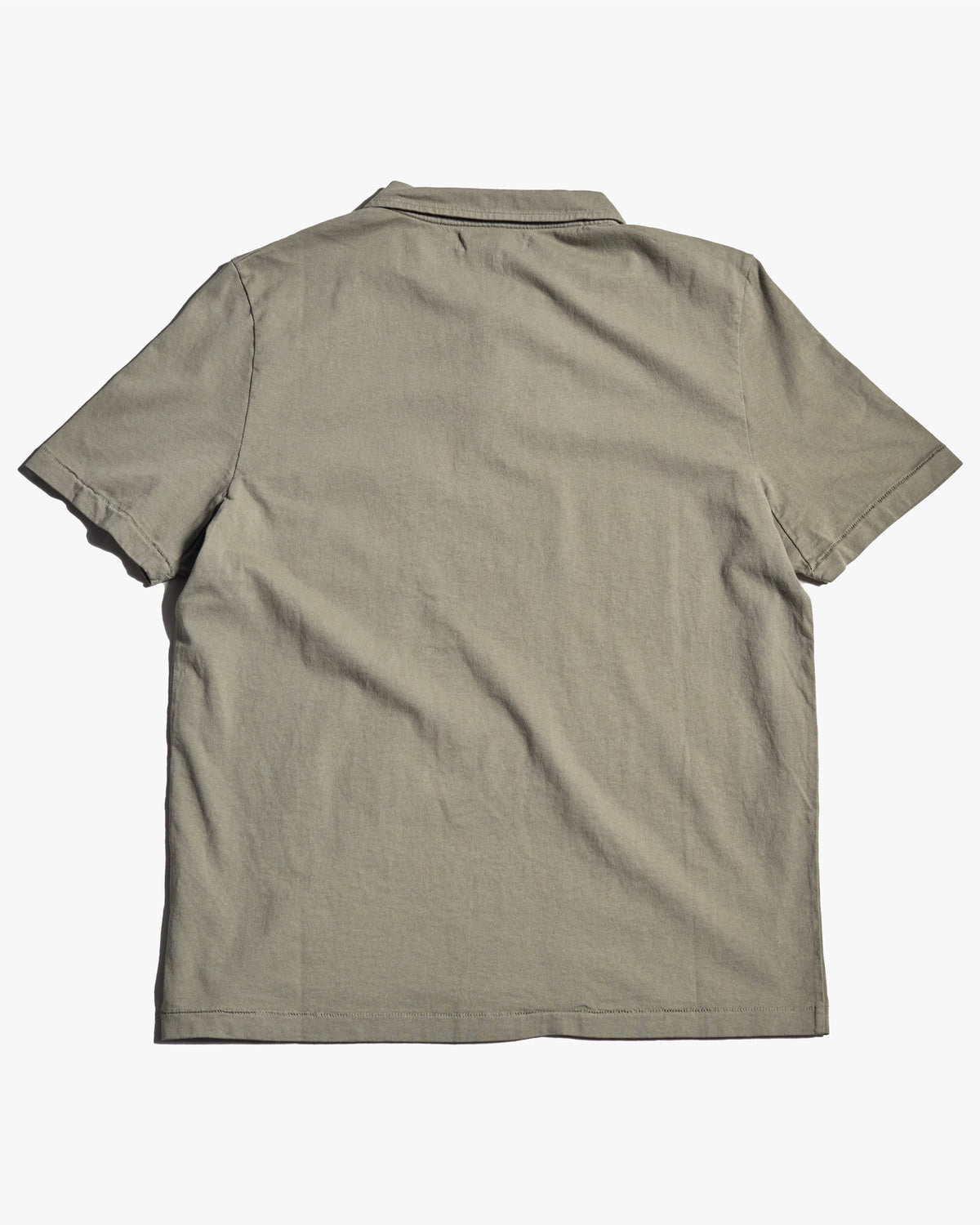 Merz b. Schwanen POLO01 Cotton Jersey S/S Polo Shirt - Light Army | Merz b. Schwanen Polo Shirts | JEANSTORE