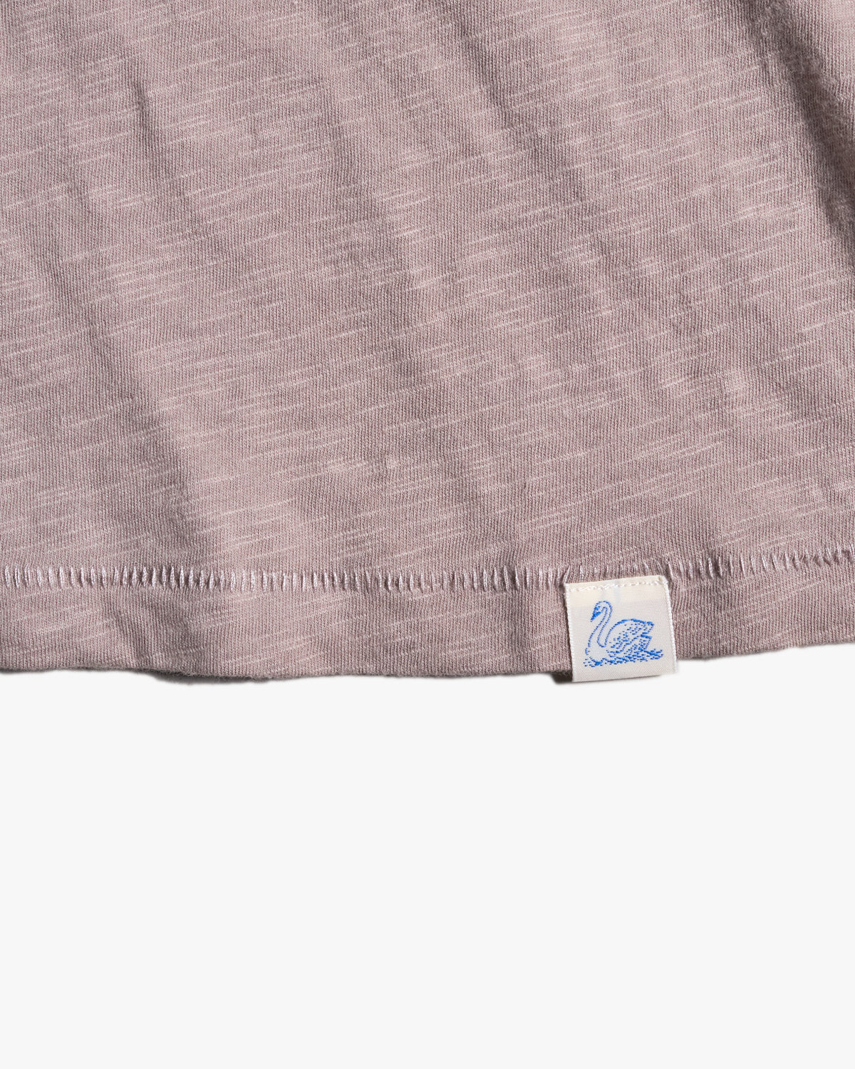 Merz b. Schwanen SCT04 4.9oz Pima Slub Cotton Relaxed Tee - Faded Grain
