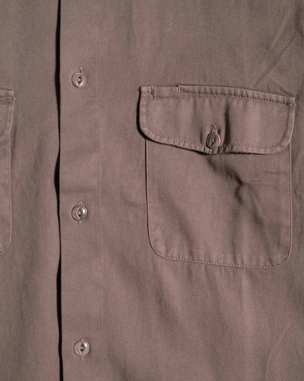 Merz b. Schwanen SHIRT06RT Workers Cotton Twill Shirt - Grain | Merz b. Schwanen Shirts | JEANSTORE